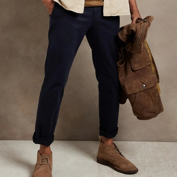 Banana Republic Aiden Slim Rapid Movement Chino 40W x 34L - Picture 2 of 12